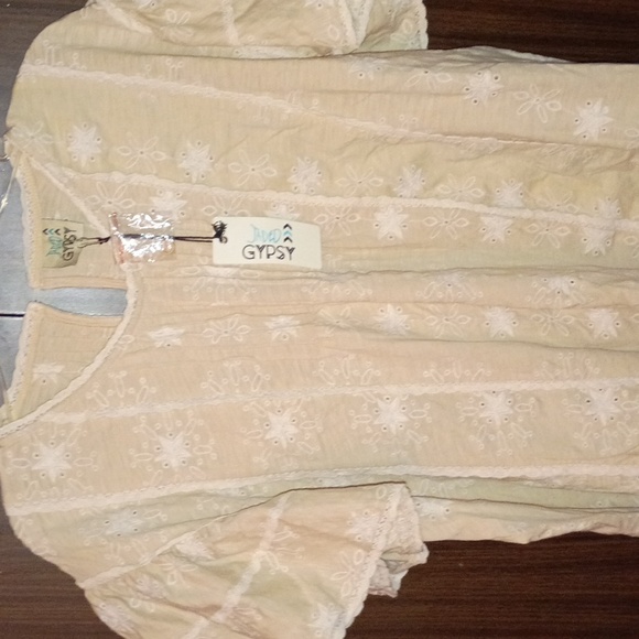 Jaded Gypsy "Twinkle In Your Eye" Cotton With Lace - Picture 2 of 8